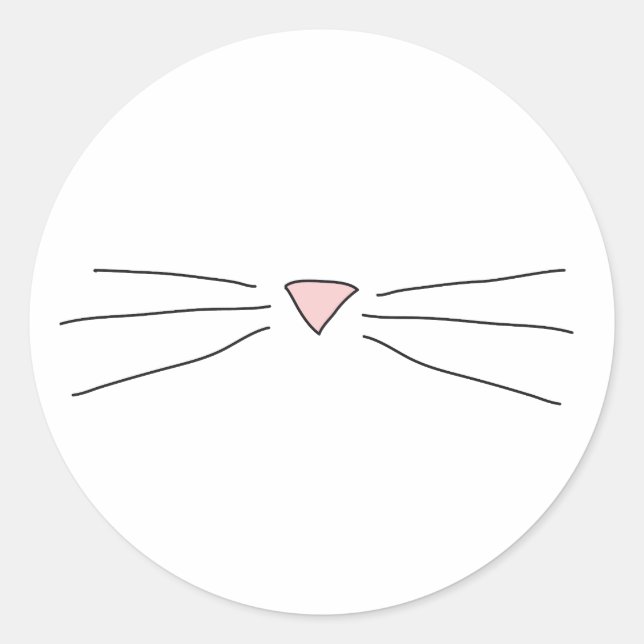 Pegatinas de dibujo de Kitty Whiskers (Anverso)