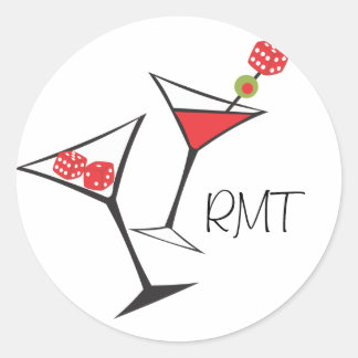 Pegatinas de Dice Martini