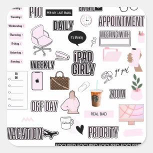 Pegatinas de Digital Planner para GoodNotes