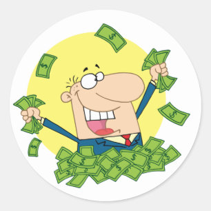 Pegatinas de dinero