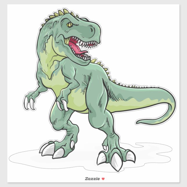 Pegatinas de dinosaurios (Hoja)