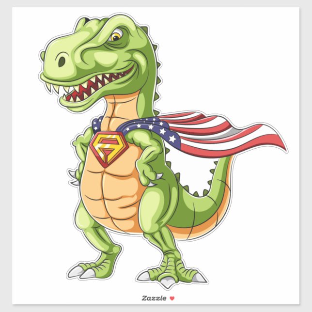 Pegatinas de dinosaurios (Hoja)