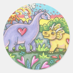 PEGATINAS DE DINOSAURIOS PREHISTÓRICOS