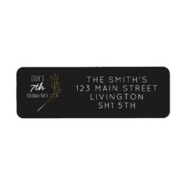 Pegatinas de dirección de devolución de Fiesta con