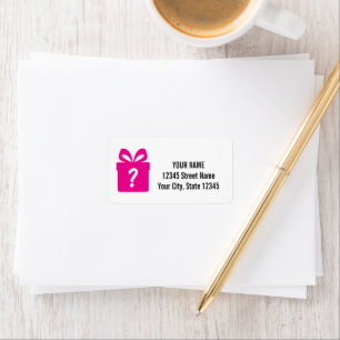 Pegatinas de dirección de personalizado de la caja