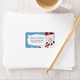 Pegatinas de dirección de Snowman