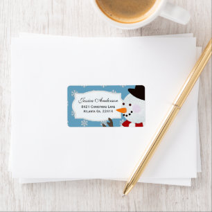 Pegatinas de dirección de Snowman
