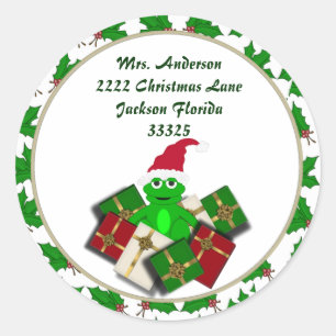 Pegatinas de direcciones de navidades