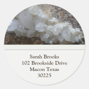 Pegatinas de direcciones de piedra