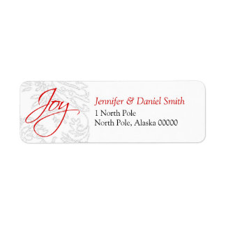 Pegatinas de direcciones de tarjetas de navidades