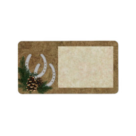 Pegatinas de direcciones occidentales de personali