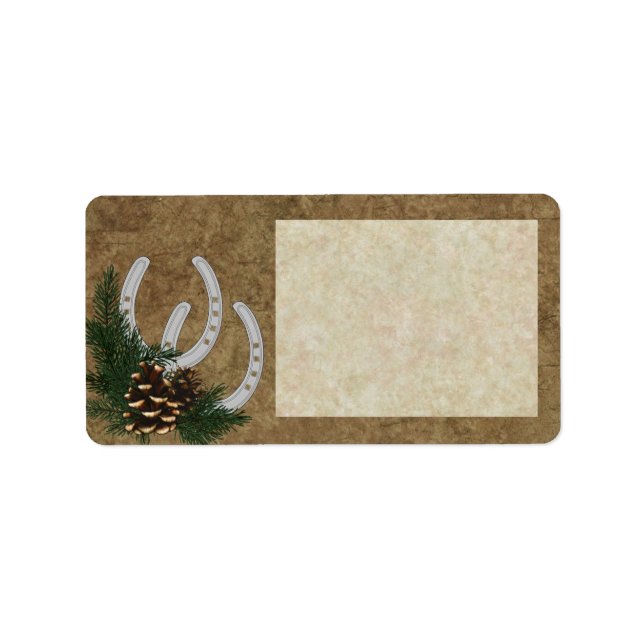 Pegatinas de direcciones occidentales de personali (Frente)