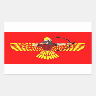 Pegatinas de discos alados