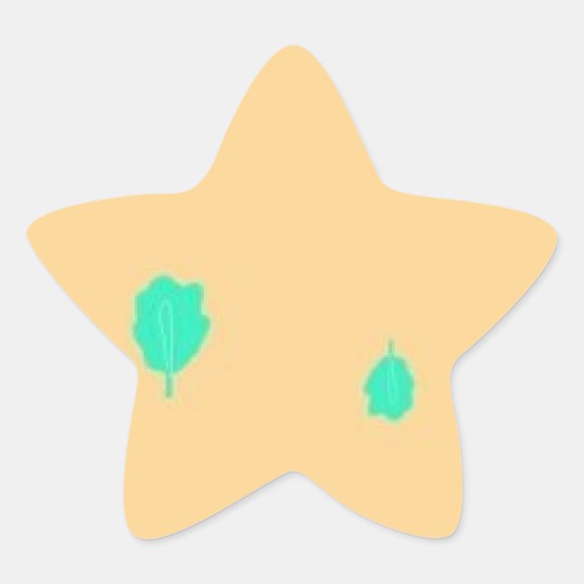 Pegatinas de diseño botánico mínimo (Anverso)