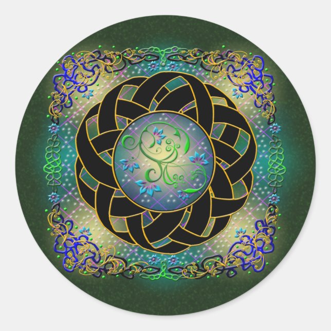 Pegatinas de diseño celta (Anverso)