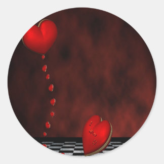 Pegatinas de diseño con amor único verificado