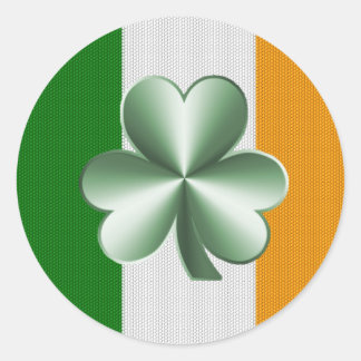 Pegatinas de diseño de bandera irlandesa únicos
