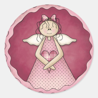 Pegatinas de diseño de Little Angel Chica D1