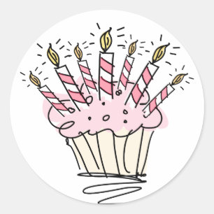 Pegatinas de diseño de pasteles