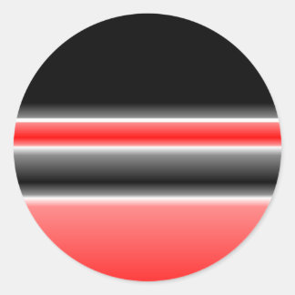 Pegatinas de diseño negro/rojo y blanco