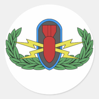 Pegatinas de distintivos básicos de EOD