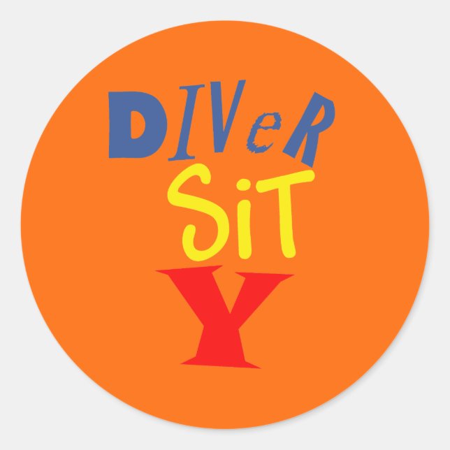 Pegatinas de Diver Sit Y (Anverso)
