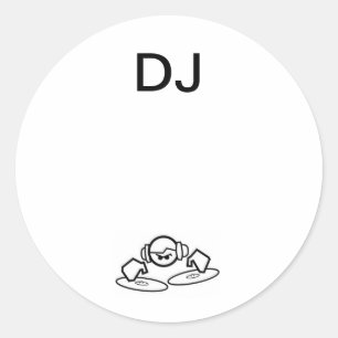 Pegatinas de DJ de Ronda