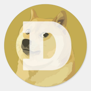 PEGATINAS DE DOGECOIN