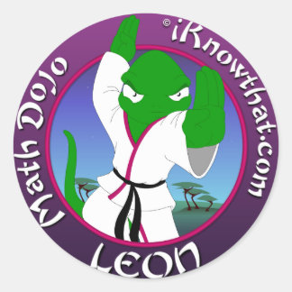 Pegatinas de Dojo Leon