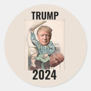 Pegatinas DE DONALD TRUMP 2024 SPANKS BIDEN