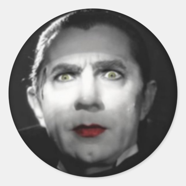 Pegatinas de Drácula (Anverso)