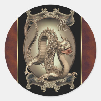Pegatinas de dragones chinos