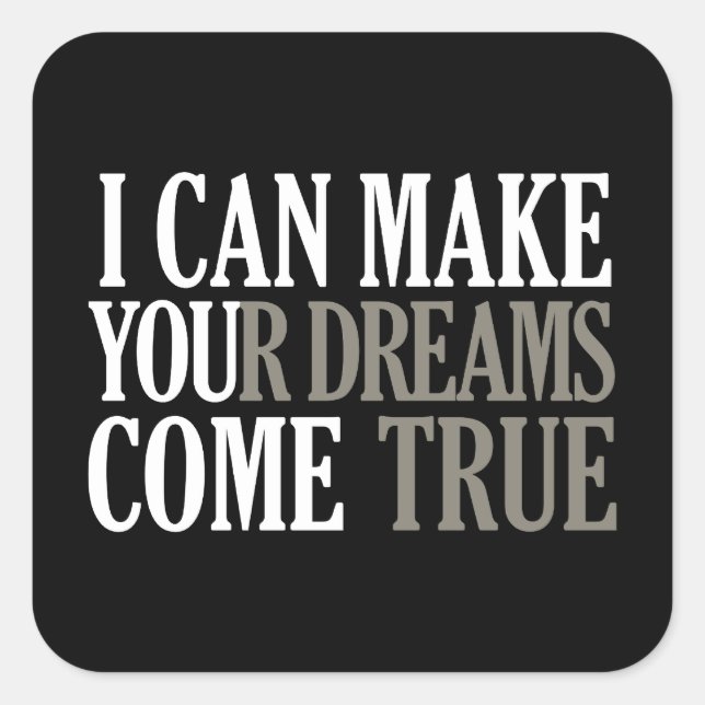 Pegatinas de Dream Maker (Anverso)