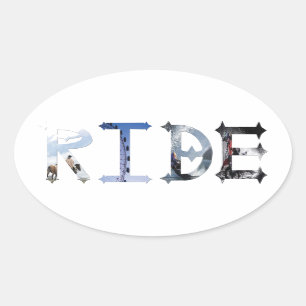 Pegatinas de Dymond Speers RIDE