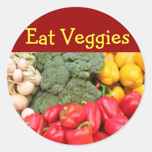 Pegatinas de Eat Veggie