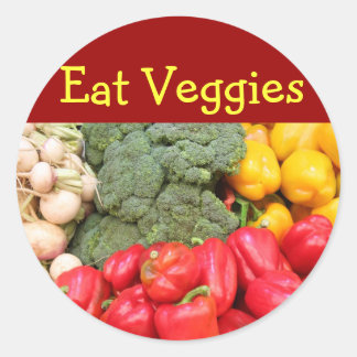 Pegatinas de Eat Veggie