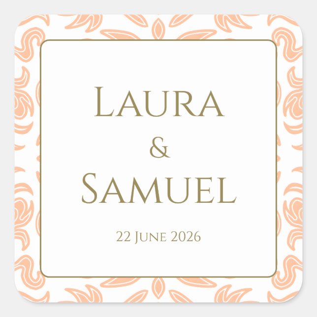 Pegatinas de Educación Elegante Personalizada (Anverso)