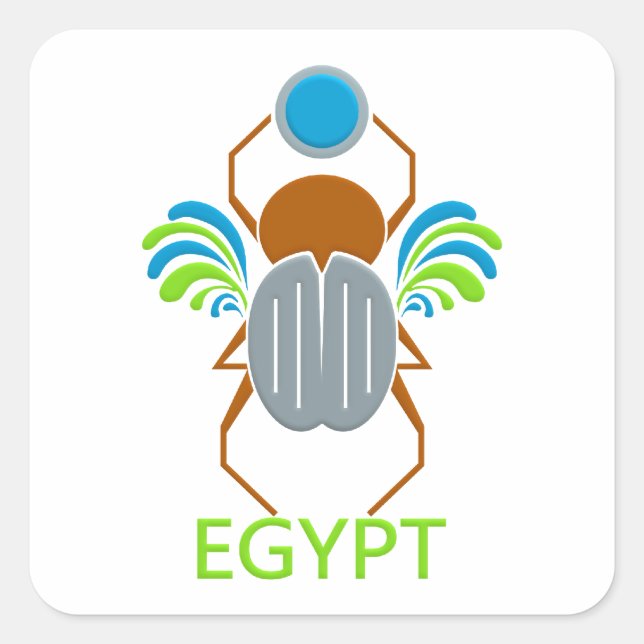PEGATINAS de EGIPTO (Anverso)