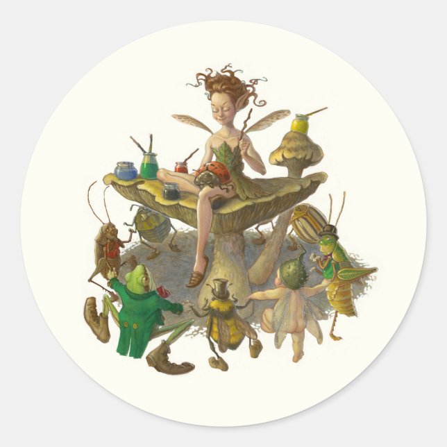 Pegatinas de “El artista más pequeño” (Anverso)