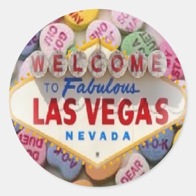 Pegatinas de el día de San Valentín Candy LV (Anverso)