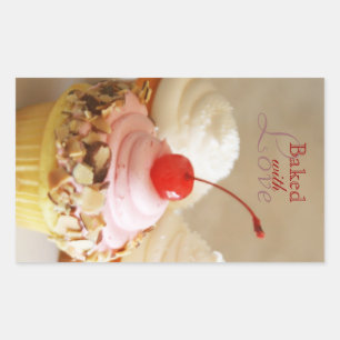 Pegatinas de elaboración de tarta de cerezo