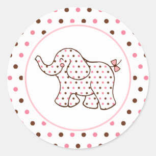 Pegatinas de Elefante Bebé