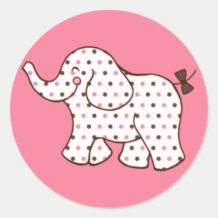 Pegatinas de Elefante Bebé
