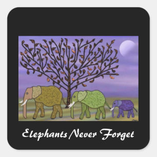 Pegatinas de Elephant Moon