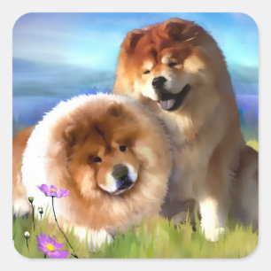 PEGATINAS de ELI y MAIYA del perro