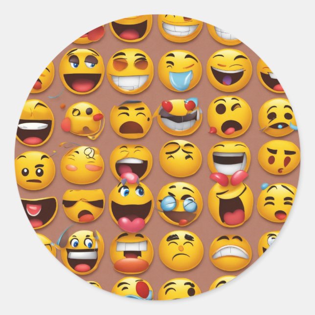pegatinas de emoji (Anverso)