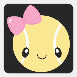 Pegatinas de Emoji de Chicas de tenis