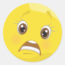 Pegatinas de Emoji preocupados