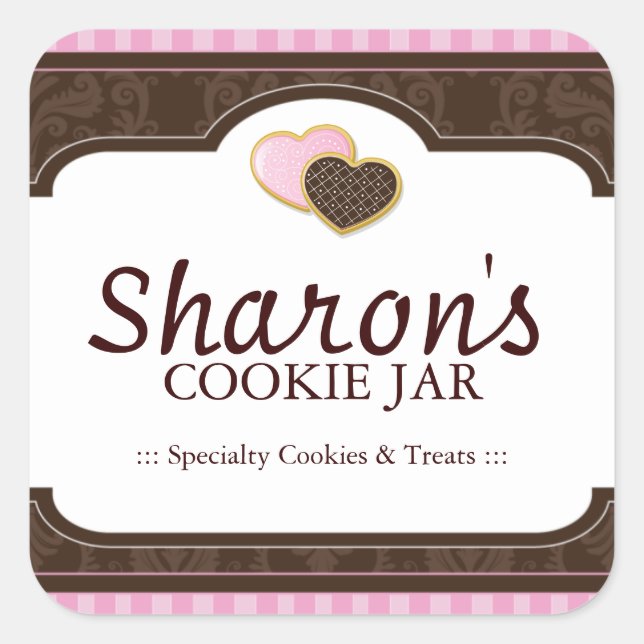 Pegatinas de empaquetado de cookies (Anverso)