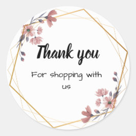 Pegatinas de empresas florales